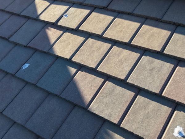 Abandoned lag bolt penetrations with no racking installed