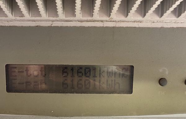 LCD: Lifetime 61601 kWh